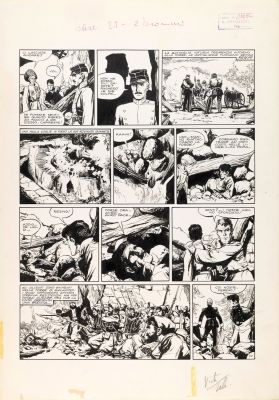 Lot 263 - Battaglia Dino - "Bersaglieri di Crimea", 1956 | Urania Casa d’Aste