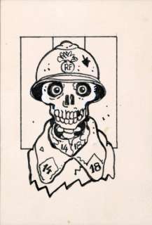 Tardi | Le Trou d’obus, illustration Ã  l’encre de Chine r… | Banque Dessinée