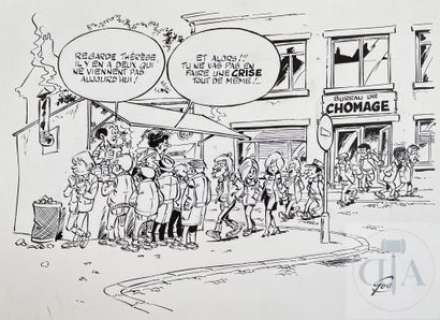 Gos/Dessin original humoristique qui n’as pas pris une ride.… | Dagoty