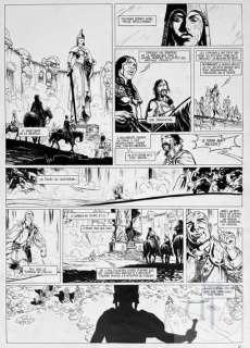 lot 55 - Siner/Horacio d‘Alba. Planche originale n°40 de l‘album T1…