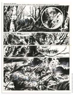 VANCE - Lot 128 - WILLIAM VANCE RAMIRO Les Otages (T.8), Dargaud 1983 Planche...