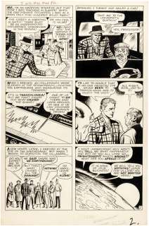"JOURNEY INTO MYSTERY" #68 COMIC BOOK PAGE ORIGINAL ART BY JACK KIRBY. | Hake’s