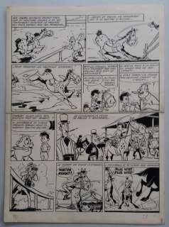 Aidans, Edouard - Originele pagina (p.11) - Bob Binn - De miljoenendans - (1961) | Catawiki