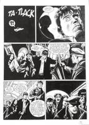 Giancarlo Alessandrini | Original page for Dylan Dog. Cm. 30x40. Ink. Mint. Code 2346. | Segni e Disegni
