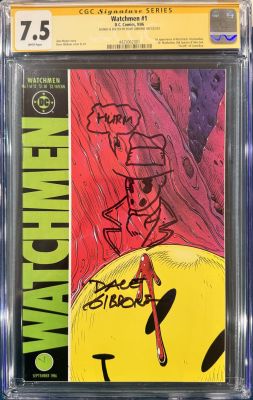 DAVE GIBBONS RARE RORSCHACH SKETCH Watchmen 1 CGC | Raremarq (Buy It Now)