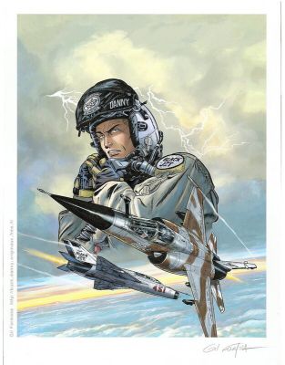 Gil Formosa | BUCK DANNY couverture originale Tome 60 | 2DGalleries