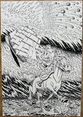 Don Rosa - Scrooge McDuck - 1999 - Cowboy Captain of the Cutty Sark - Cover