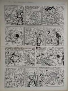 Suske en Wiske - Originele Pagina (p.22) - De mompelende mummie - (1998) | Catawiki