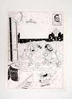 Millieux Theo Couverture... | MILLIEUX Theo Couverture humoristique Encre de chine 41... | Vermot et Associés