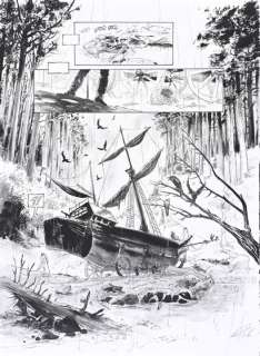 HERENGUEL, Eric... - Lot 227 - HERENGUEL, Eric (Né en 1966) Ulysse 1781, T.2, Planche...