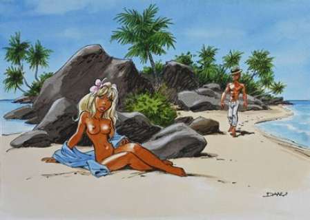 Dany (Daniel Henriotin,... | DANY (DANIEL HENRIOTIN, né en 1943) Colombe et Olivier... | Coutau Bégarie