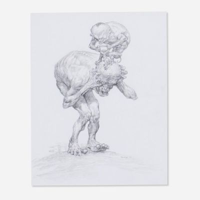 Lot 104 - Tom Kidd, Untitled (Ogre) (2007) | Landry Pop Auctions