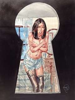  - Skorpio n. 31 - Massimo Carnevale - Original illustr. - Page volante - EO - (2000) 