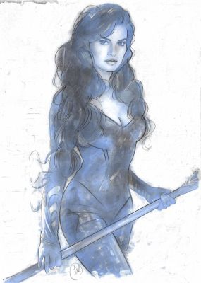 Tula Lotay | Aquaman Cover Prelim | Tula Lotay
