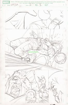 Pasqual Ferry | Ultimate X Fantastic Four 2 pg 3 | Artcoholics