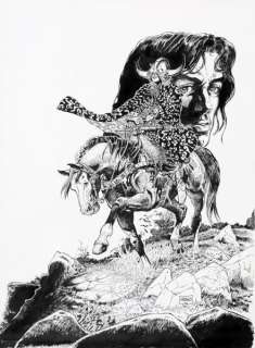 Franz | Jugurtha, illustration Ã  l’encre de Chine publié… | Banque Dessinée