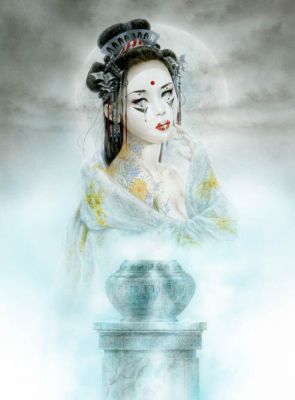 Luis Royo | MEMORY OF THE MOON I | Laberinto Gris