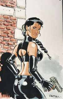 Meynet, Félix - Dessin original en couleurs directes - Les Éternels - Uma | Catawiki