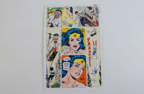 Wonder Woman #221 Original Comic Art | Bodnars Auction