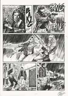  - Dampyr  #189 - Nicola Genzianella - tavola originale  - EO - (2015) 