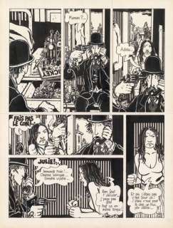 Lot 91 - Jacques TARDI (ne en 1946) - Ici Meme Encre de Chine sur…
