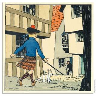 Hergé | HERGÉ TINTIN Illustration originale, couverture du... | Daniel Maghen Enchères