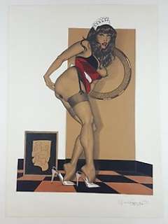 Giovanna Casotto - original artwork "Autoritratto" - firmata - Page volante - (2000) | Catawiki