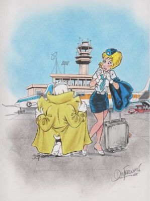 Henri Dufranne | Gai-Luron & Natacha | 2DGalleries