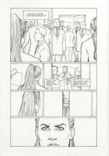 Terry Moore | Parker Girls Issue 6 Page 9 Original Art | Terry Moore