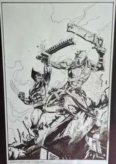 Adam Kubert | Savage Avengers #12 Fortnite Variant Cover HUGE! 20x30 2020 | Wolvie Fans Comic Art