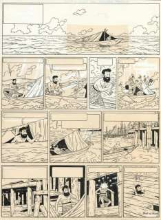 Bob de Moor. Planche originale Barelli | BDEnchères