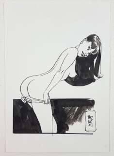 Jordi Bernet - original illustr. "Chiara Sexy Strip" - (2017) | Catawiki