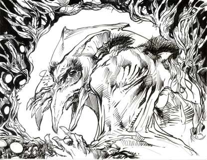 Neal Adams | Sauron Original Art | Neal Adams