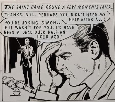 TV Tornado #61, Page 20, 1968 - Roger Moore as Simon Templar, The Saint | eBay Europe