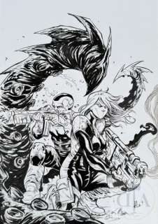 Benhossi/Dessin origignal realise pour une couverture.… | Dagoty