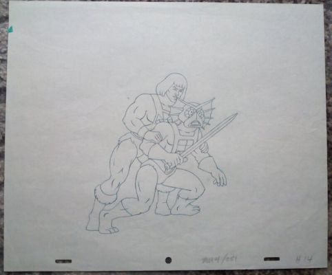 Dessin d’animation original he-man (musclor et les maitres de l’univers) | 2DGalleries