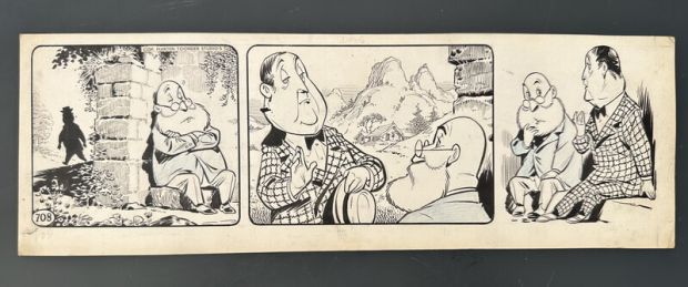 Marten Toonder | Marten Toonder Studios Koning Hollewjn N°708 | 2DGalleries