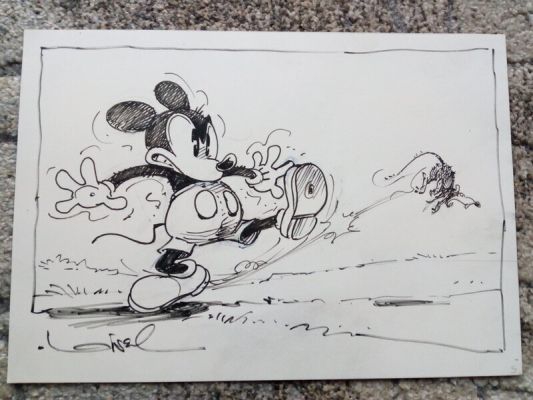 Régis Loisel | Mickey / régis loisel | 2DGalleries
