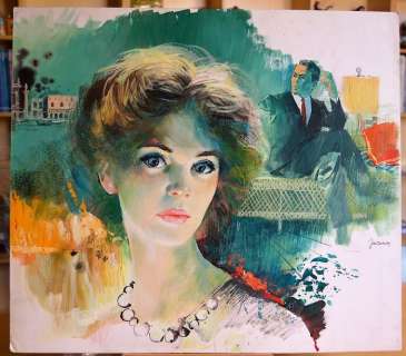 Confidenze #27 - Illustrazione originale "Sentirsi donna" - Page volante - (1966) | Catawiki