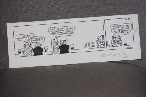 Andy Capp - Original Andy Capp strip by Reg Smythe - EO - (1991) | Catawiki