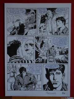Dylan Dog albo gigante n. 18 - B. Brindisi - tavola originale - Page volante - (2009) | Catawiki