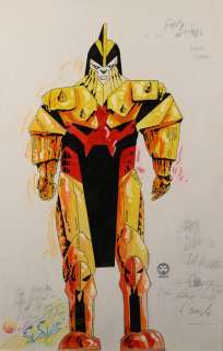 Philippe Druillet... | Philippe DRUILLET (Né en 1944) Mars, Dieu de la violence Illustration... | misc / divers