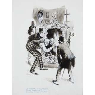 FOLLET Rene (1931 - 2020) Projet d’illustration inedit pour… | Tajan