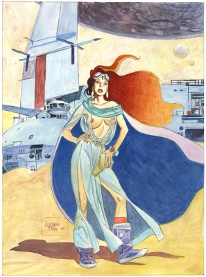 Alfonso Font | Pin-up Ilustraciones (AF153-25×35) | Alfonso Font