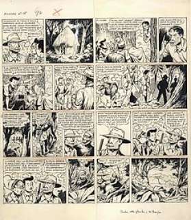 Breysse, Frédéric-Antonin - Original page (p.25)  - Oscar Hamel et Isidore  - L‘oncle du Tchad  - (1949)