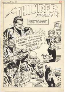 Mike Sekowsky - THUNDER Agents #2 p53 (Large Art)