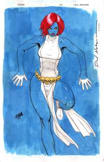 David Nakayama - Inferno #1 Mystique Cover