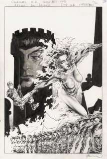 Lee Bermejo - checkmate cover issue 2 page cover