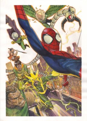 Spiderman and the Sinister 6 by Dike Ruan | DiTullio Art Collective