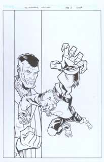 Jason Howard - astounding wolfman trade paperback 1 page cover